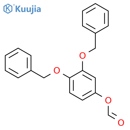 3,4-Bis(benzyloxy)phenyl formate structure