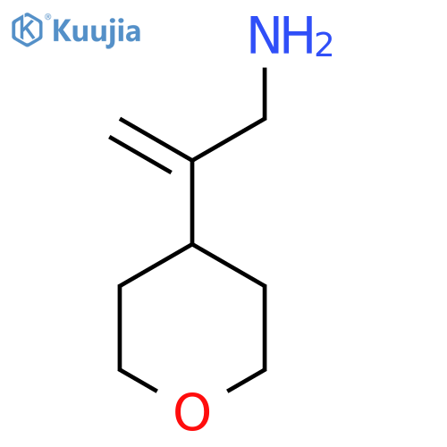 2-(Oxan-4-yl)prop-2-en-1-amine structure