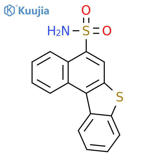 Benzo[b]naphtho[1,2-d]thiophene-5-sulfonamide structure