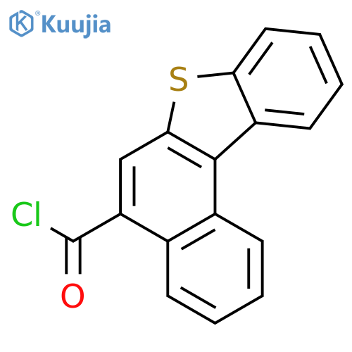 Benzo[b]naphtho[1,2-d]thiophene-5-carbonyl chloride structure