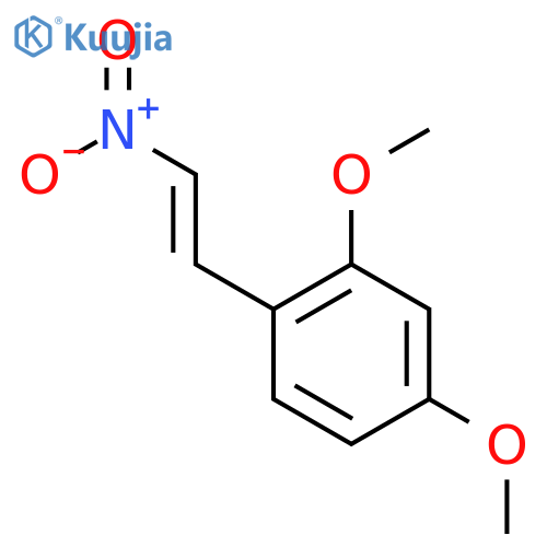 2,4-Dimethoxy-w-nitrostyrene structure
