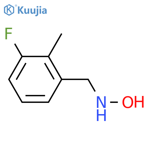 N-(3-fluoro-2-methylphenyl)methylhydroxylamine structure