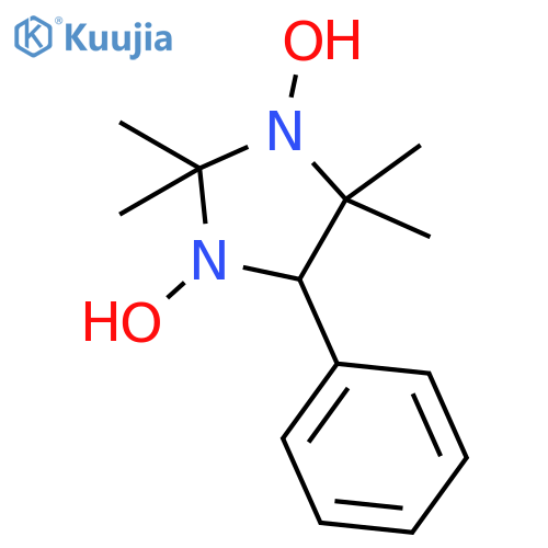2,2,4,4-Tetramethyl-5-phenylimidazolidine-1,3-diol structure