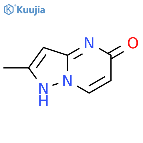 2-methyl-4H-pyrazolo[1,5-a]pyrimidin-5-one structure