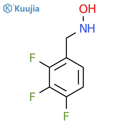 N-(2,3,4-trifluorophenyl)methylhydroxylamine structure