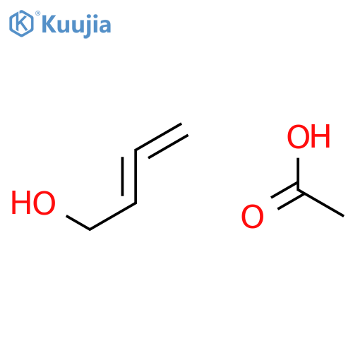2,3-Butadien-1-ol, acetate structure