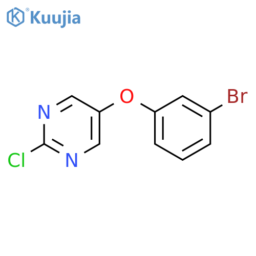 5-(3-bromophenoxy)-2-chloropyrimidine structure