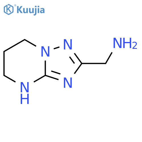 {4H,5H,6H,7H-[1,2,4]triazolo[1,5-a]pyrimidin-2-yl}methanamine structure