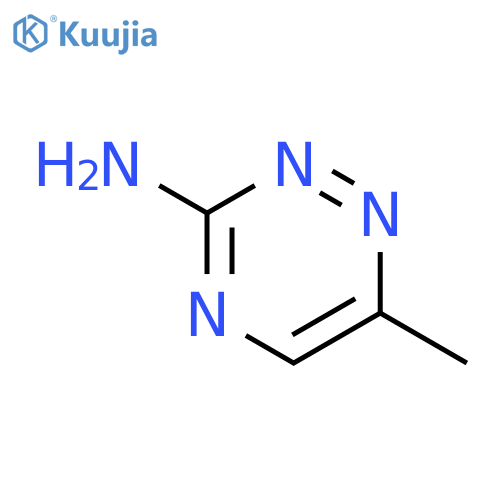 6-Methyl-1,2,4-triazin-3-amine structure