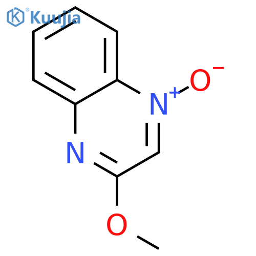 Quinoxaline,2-methoxy-, 4-oxide structure