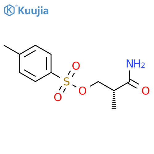 Propanamide, 2-methyl-3-[[(4-methylphenyl)sulfonyl]oxy]-, (R)- structure