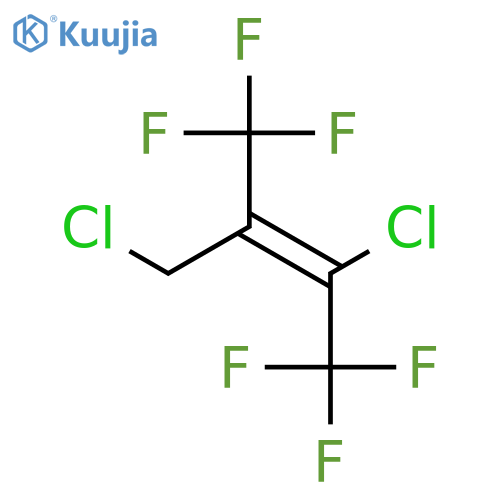 2-Chloro-3-(chloromethyl)-1,1,1,4,4,4-hexafluorobut-2-ene structure