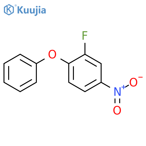 2-fluoro-4-nitro-1-phenoxy-benzene structure
