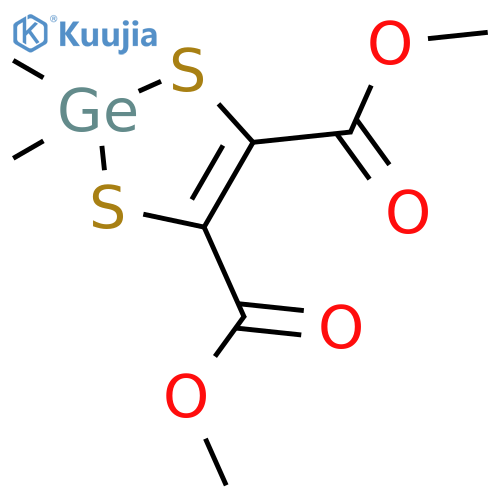 1,3,2-Dithiagermole-4,5-dicarboxylic acid, 2,2-dimethyl-, dimethyl ester structure