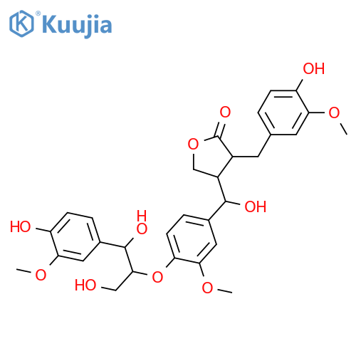 Lappaol E; 7''-Epimer, 7'R-hydroxy structure