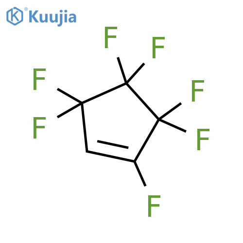 Cyclopentene,1,3,3,4,4,5,5-heptafluoro- structure