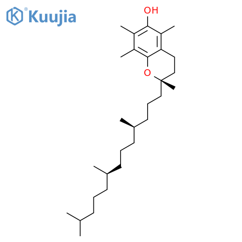 (2S, 4’R, 8’R)-α-Tocopherol structure