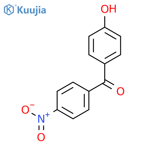 4-Hydroxy-4'-nitrobenzophenone structure