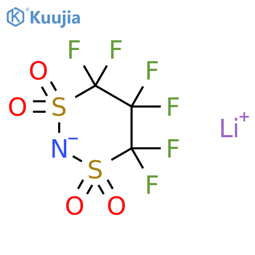 Lithium 1,1,2,2,3,3-Hexafluoropropane-1,3-disulfonimide structure