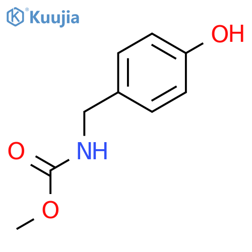 methyl N-(4-hydroxyphenyl)-N-methylcarbamate structure
