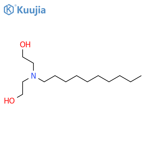 Ethanol, 2,2'-(decylimino)bis- structure