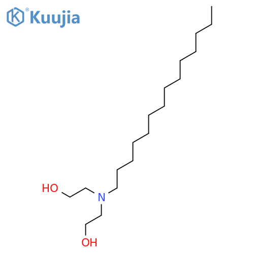 Ethanol,2,2'-(tetradecylimino)bis- structure