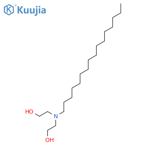 N-Hexadecyl diethanolamine structure
