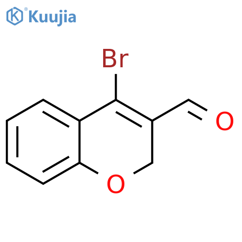 4-bromo-2H-chromene-3-carbaldehyde structure
