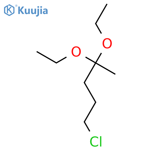 Pentane, 1-chloro-4,4-diethoxy- structure
