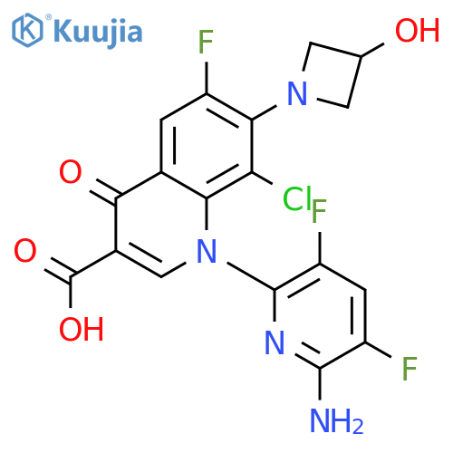 Delafloxacin structure