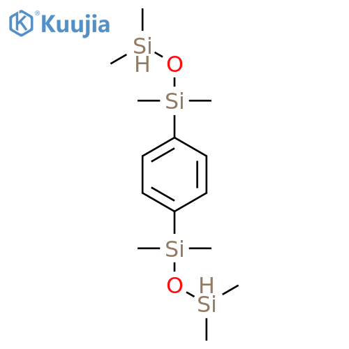 Disiloxane, 1,1'-(1,4-phenylene)bis[1,1,3,3-tetramethyl- structure