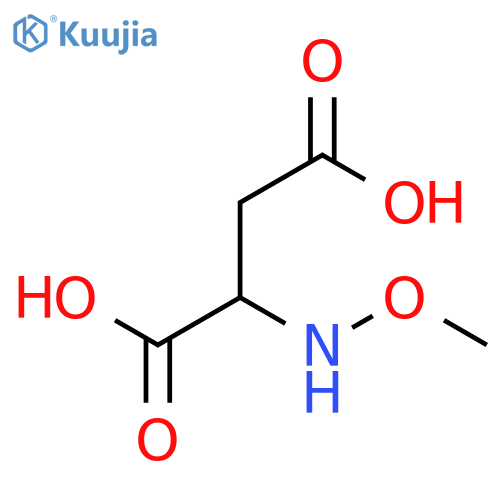 L-Aspartic acid,N-methoxy- structure