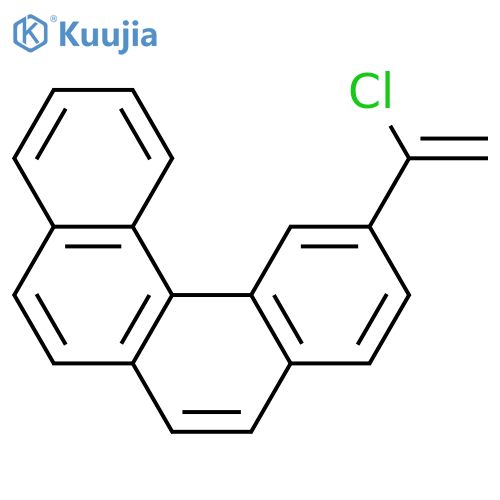 Benzo[c]phenanthrene, 2-(1-chloroethenyl)- structure