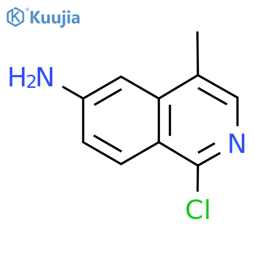 1-Chloro-4-methylisoquinolin-6-amine structure