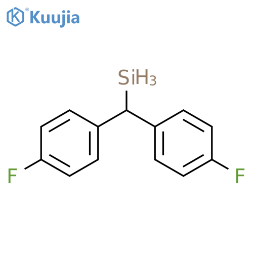 Bis(p-fluorophenyl)methylsilane structure