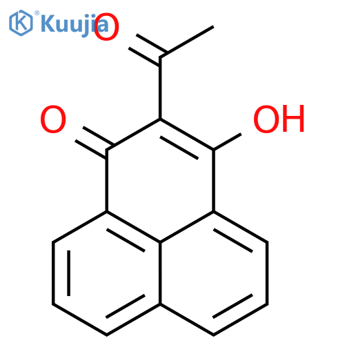 2-acetyl-3-hydroxy-1H-phenalen-1-one structure