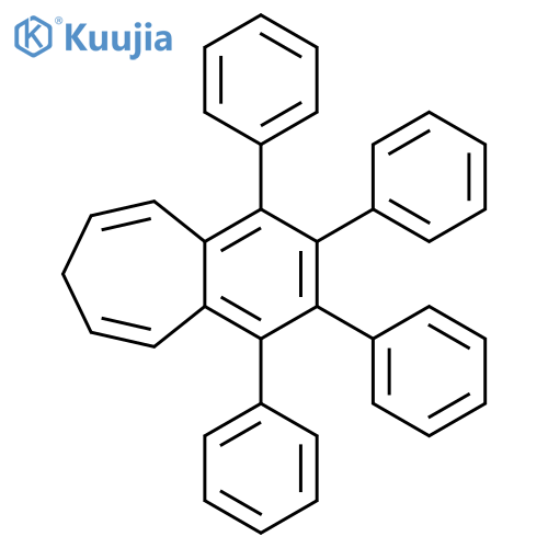 7H-Benzocycloheptene, 1,2,3,4-tetraphenyl- structure