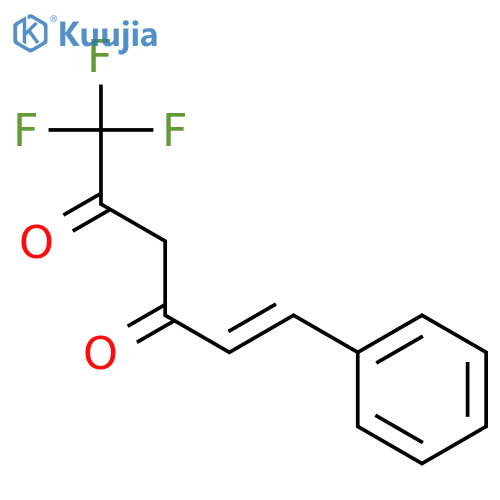 1,1,1-Trifluoro-6-phenylhex-5-ene-2,4-dione structure