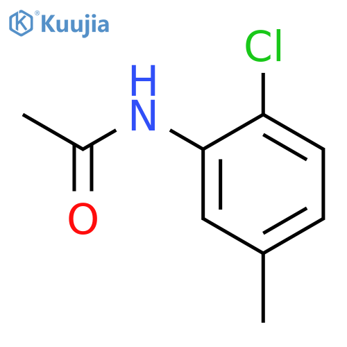 N-(2-chloro-5-methylphenyl)acetamide structure