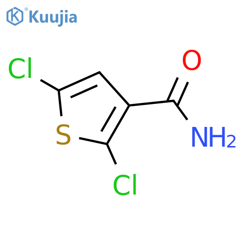 3-Thiophenecarboxamide, 2,5-dichloro- structure