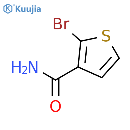 2-Bromothiophene-3-carboxamide structure