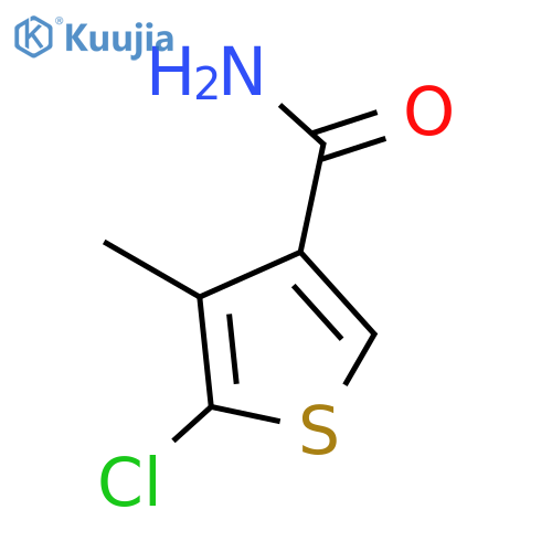 3-Thiophenecarboxamide, 5-chloro-4-methyl- structure
