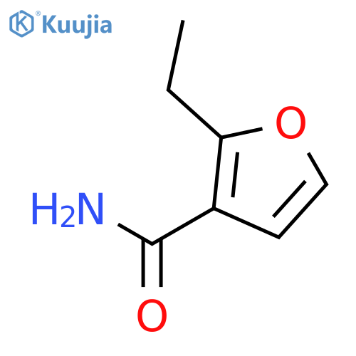 3-Furancarboxamide,2-ethyl- structure