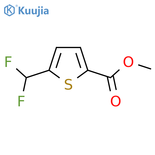 Methyl 5-(difluoromethyl)thiophene-2-carboxylate structure