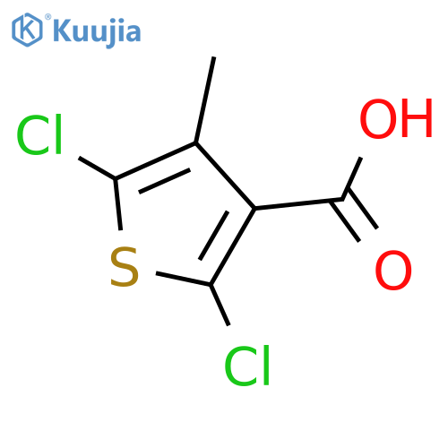 3-Thiophenecarboxylic acid, 2,5-dichloro-4-methyl- structure