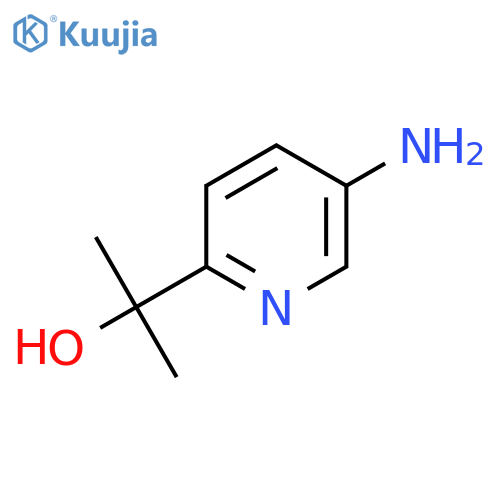 2-(5-Aminopyridin-2-yl)propan-2-ol structure