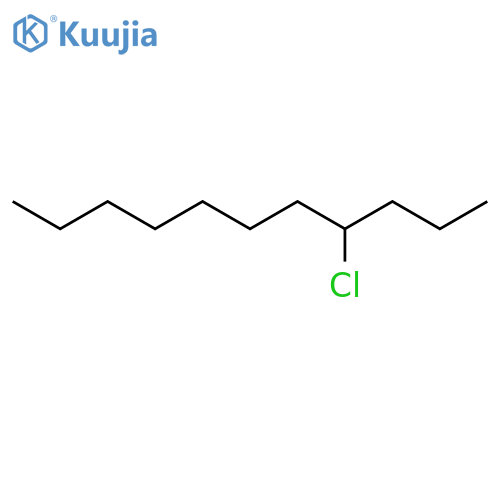 UNDECANE, 4-CHLORO- structure