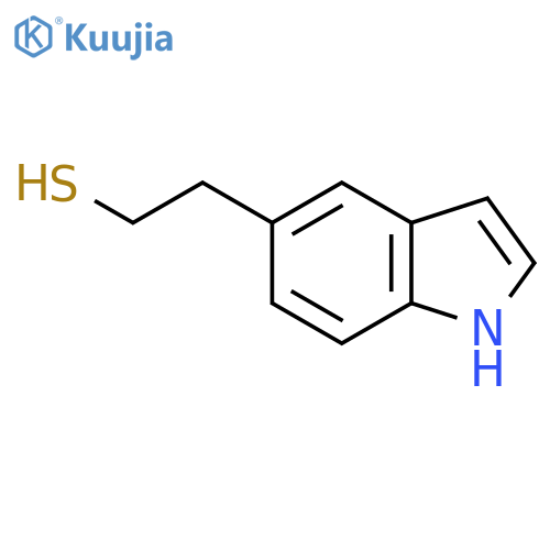 2-(1H-indol-5-yl)ethane-1-thiol structure