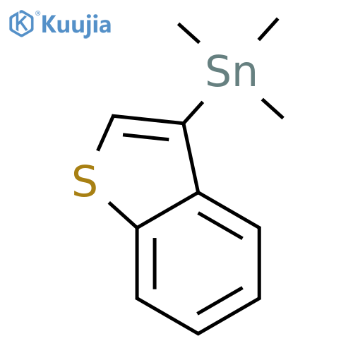 Stannane, benzo[b]thien-3-yltrimethyl- structure