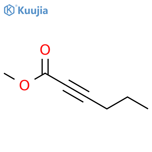 Methyl 2-hexynoate structure